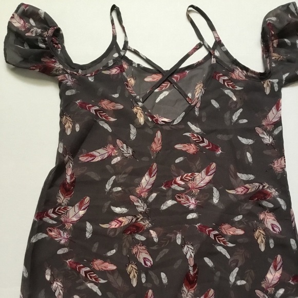 Miken Swim Cold-Shoulder Coverup | Size Small - Picture 6 of 6